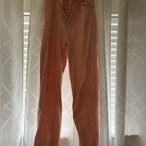 Women's Pink Boyfriend Jeans